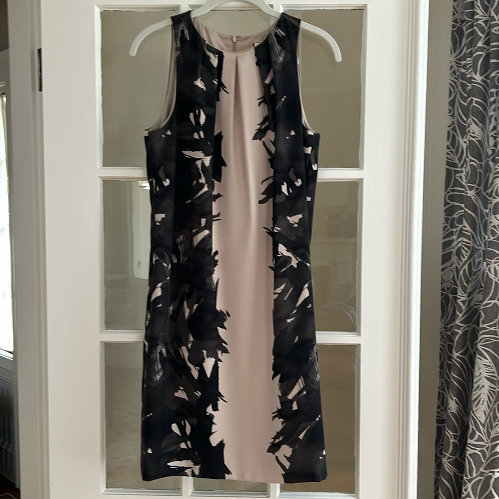 ANN TAYLOR Dress Sleeveless Print Lined Womens Size 6